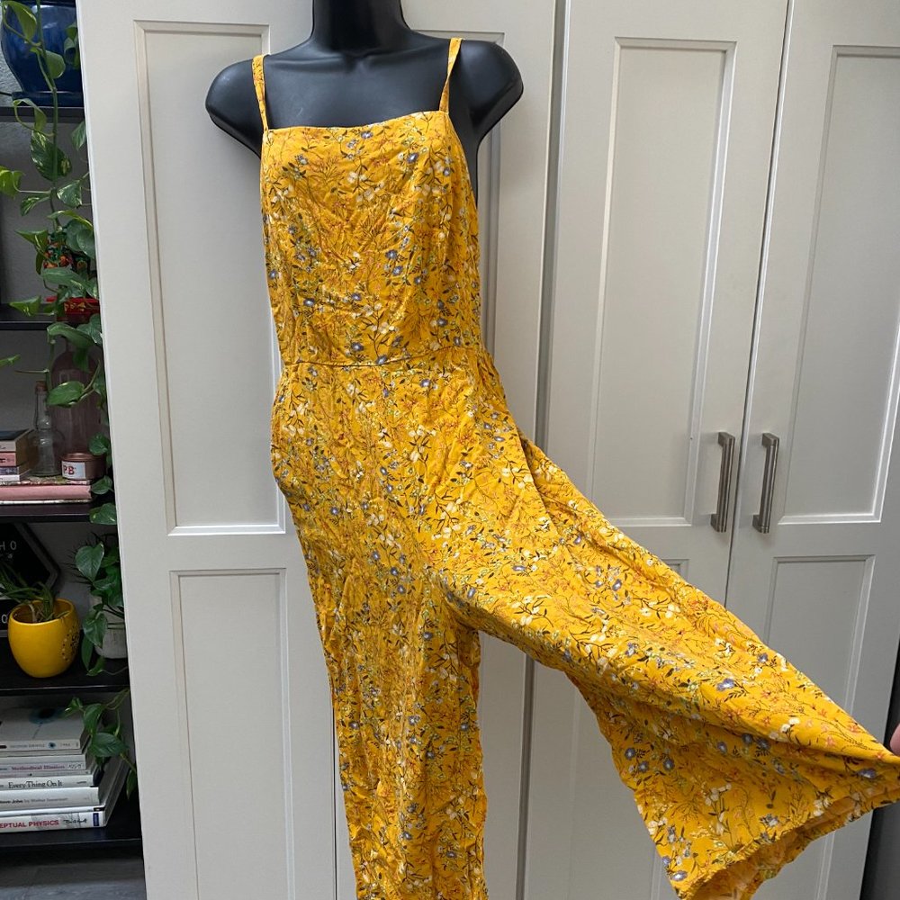 Yellow Floral Jumper